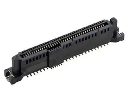 Produktfoto 1 von Amphenol Communications Solutions Serie SAS/PCIe 5.0 (U.2 & U.3) Kantensteckverbinder Buchse, 1.27 mm, 68-polig,
