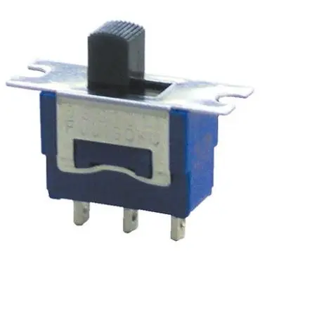 Produktfoto 1 von Nidec Components Schiebeschalter Ein-Ein, 1-poliger Umschalter Oberfläche 100mA, Lot