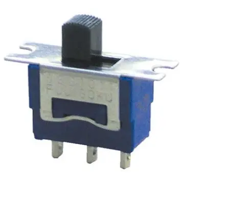 Produktfoto 1 von Nidec Components Schiebeschalter Ein-Ein, 1-poliger Umschalter Oberfläche 100mA, Klemme
