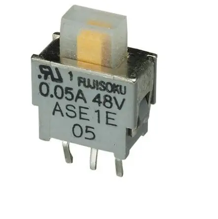 Nidec Components Schiebeschalter Ein-Aus-Ein, 2-poliger Umschalter Leiterplattenmontage 50mA, PC-Klemme