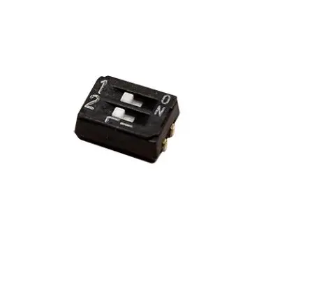 Produktfoto 1 von Nidec Components Schiebeschalter, DPST Oberfläche 100mA