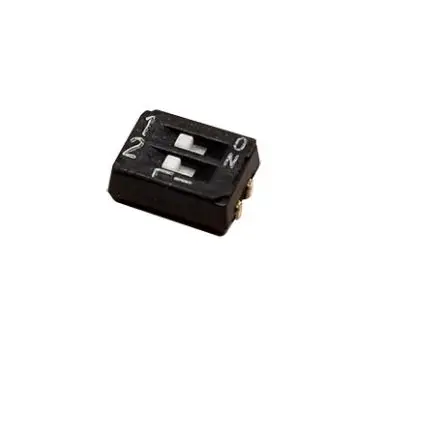 Produktfoto 1 von Nidec Components Schiebeschalter, DPST Oberfläche 100mA