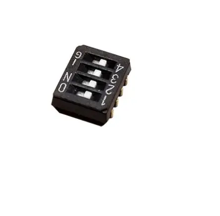Produktfoto 1 von Nidec Components Schiebeschalter, 4-poliger Wechsler Oberfläche 100mA