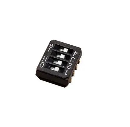 Produktfoto 1 von Nidec Components Schiebeschalter, 4-poliger Wechsler Oberfläche 100mA
