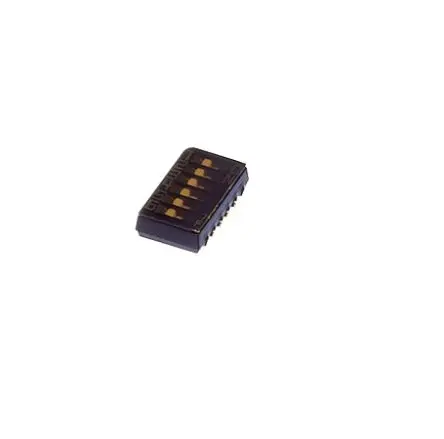 Produktfoto 1 von Nidec Components Schiebeschalter, 6PST SMD 100mA