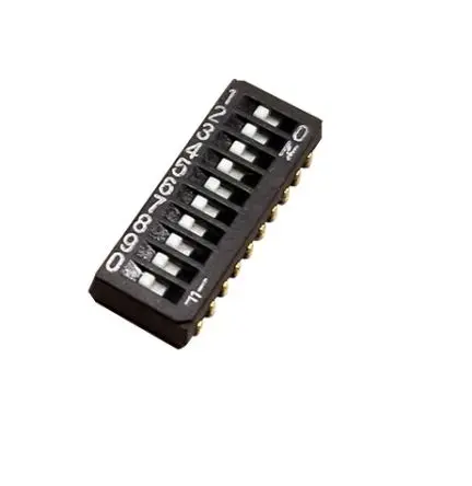 Produktfoto 1 von Nidec Components Schiebeschalter, 10PST Oberfläche 100mA