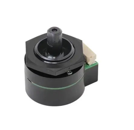 Produktfoto 1 von Nidec Components Optischer Encoder, 5 Impulse/Umdrehung Imulse/U 5V dc, mit 6.36 mm Flachschaft, Anschluss