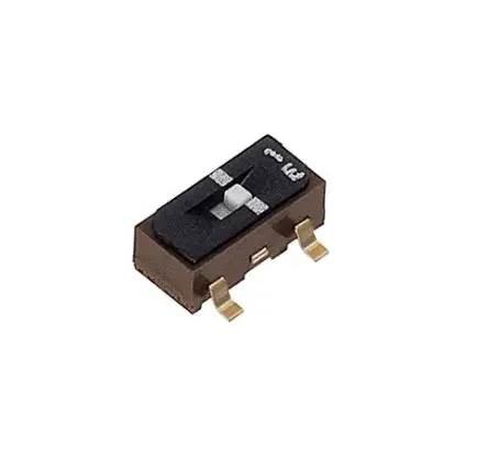 Nidec Components Schiebeschalter 1-polig, 1-poliger Umschalter Oberfläche 100mA