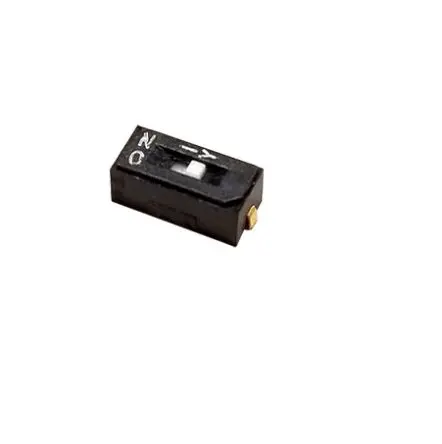 Produktfoto 1 von Nidec Components Schiebeschalter Tastend, SPST Oberfläche 100mA