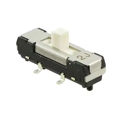 Produktfoto 1 von Nidec Components Schiebeschalter 1-polig Oberfläche 500mA, SMD Gull-Wing
