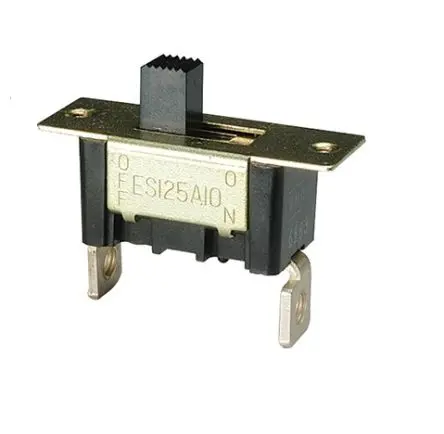 Produktfoto 1 von Nidec Components Schiebeschalter Ein-Ein, SPST Panel 15A Polyamid, Lot
