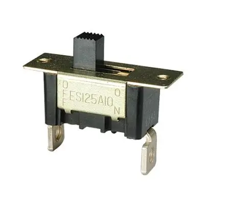 Produktfoto 1 von Nidec Components Schiebeschalter Ein-Aus, SPST Panel 25A Polyamid, Lot