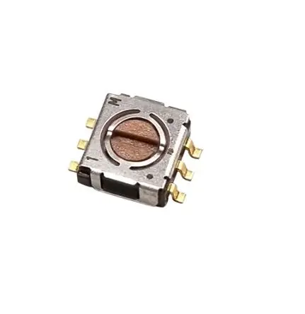 Produktfoto 1 von Nidec Components 2-Stufen CS-32 Drehschalter SP2T / 50mA SMD Gull-Wing, 7 mm x 8mm x 16 mm