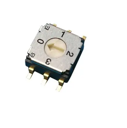 Produktfoto 1 von Nidec Components CS-7 Drehschalter Oberfläche SMD Gull-Wing