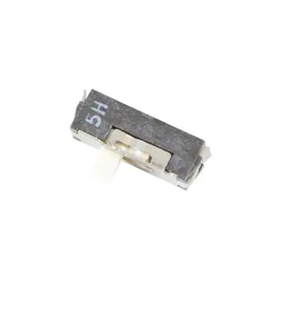 Produktfoto 1 von Nidec Components Schiebeschalter 1-polig, SP3T Oberfläche 100mA Polyamid, Lot