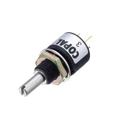 Produktfoto 1 von Nidec Components JC10 Drehen Potenziometer 10 kΩ 20 % / 0.125 W, Schaft-Ø 3 mm