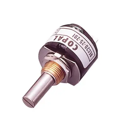 Nidec Components Optischer Encoder, 25 Impulse/Umdrehung Imulse/U 5V dc, mit 8 mm Rundschaft, Draht, Panel