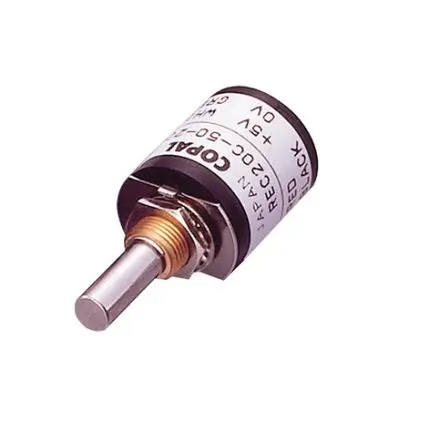 Produktfoto 1 von Nidec Components Optischer Encoder, 50 Impulse/Umdrehung Imulse/U 5V dc, mit 8 mm Rundschaft, Draht, Panel