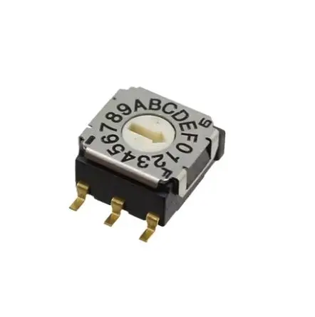 Produktfoto 1 von Nidec Components SH-7000 Drehschalter Oberfläche SMD Gull-Wing