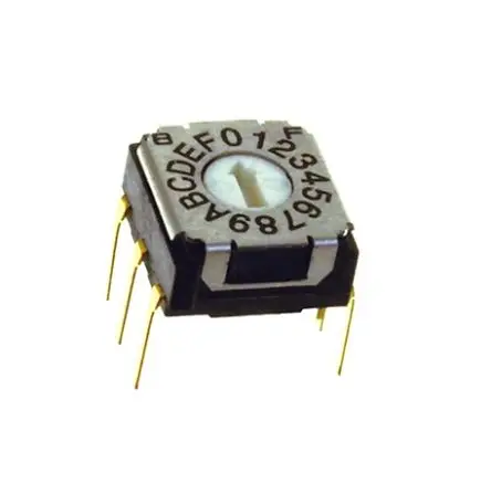 Produktfoto 1 von Nidec Components SH-7000 Drehschalter Oberfläche Stift