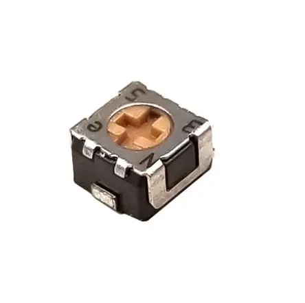 Produktfoto 1 von Nidec Components ST-32 1-Gang Oberfläche Trimm-Potentiometer, Einstellung von oben, 2 mΩ, 20 %, 0.125 W, J-Haken, L. 3.5