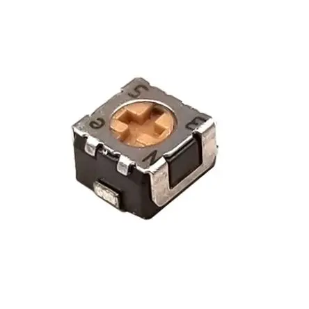 Produktfoto 1 von Nidec Components ST-32 1-Gang Oberfläche Trimm-Potentiometer, Einstellung von oben, 2 mΩ, 20 %, 0.125 W, J-Haken, L. 3.5