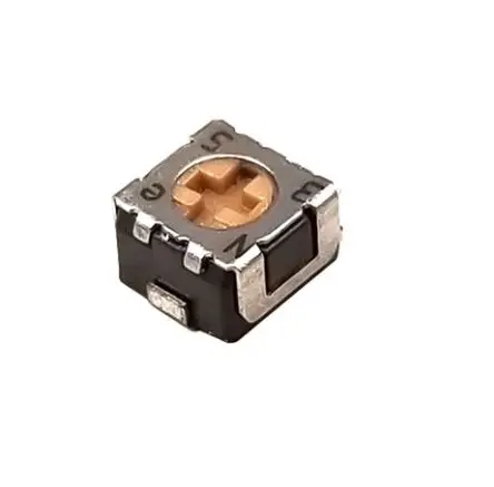 Produktfoto 1 von Nidec Components ST-32 1-Gang Oberfläche Trimm-Potentiometer, Einstellung von oben, 2 mΩ, 20 %, 0.125 W, J-Haken, L. 3.5