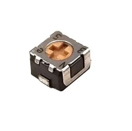 Produktfoto 1 von Nidec Components ST-32 1-Gang Oberfläche Trimm-Potentiometer, Einstellung von oben, 2 mΩ, 20 %, 0.125 W, J-Haken, L. 3.5