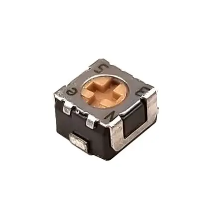 Produktfoto 1 von Nidec Components ST-32 1-Gang Oberfläche Trimm-Potentiometer, Einstellung von oben, 2 mΩ, 20 %, 0.125 W, J-Haken, L. 3.5