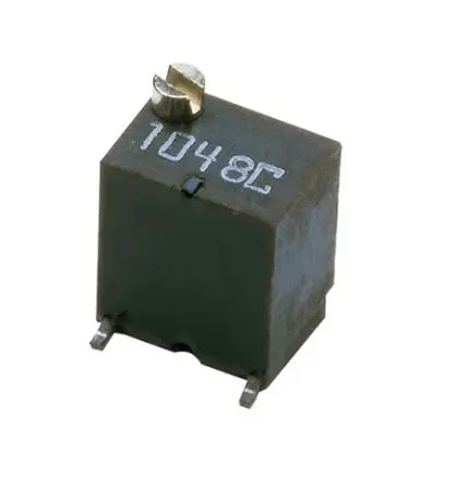 Produktfoto 1 von Nidec Components ST5 14-Gang Oberfläche Trimm-Potentiometer, Einstellung von oben, 2 mΩ, 10 %, 0.25 W, SMD Gull-Wing, L.