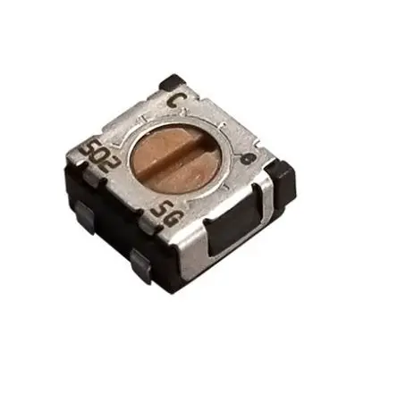 Produktfoto 1 von Nidec Components ST4 1-Gang Oberfläche Trimm-Potentiometer, Einstellung von oben, 2 mΩ, 20 %, 0.25 W, J-Haken, L. 5.2 mm