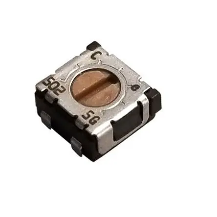 Produktfoto 1 von Nidec Components ST4 1-Gang Oberfläche Trimm-Potentiometer, Einstellung von oben, 2 mΩ, 20 %, 0.25 W, J-Haken, L. 5.2 mm