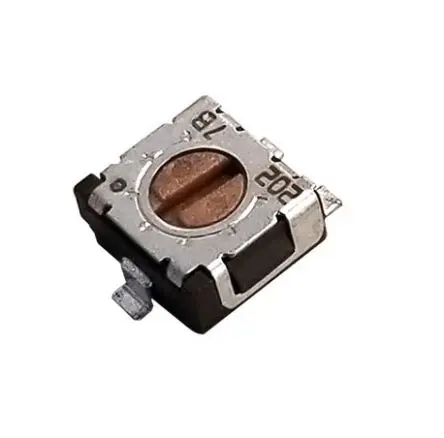 Nidec Components ST4 1-Gang Oberfläche Trimm-Potentiometer, Einstellung von oben, 2 mΩ, 20 %, 0.25 W, SMD Gull-Wing, L.