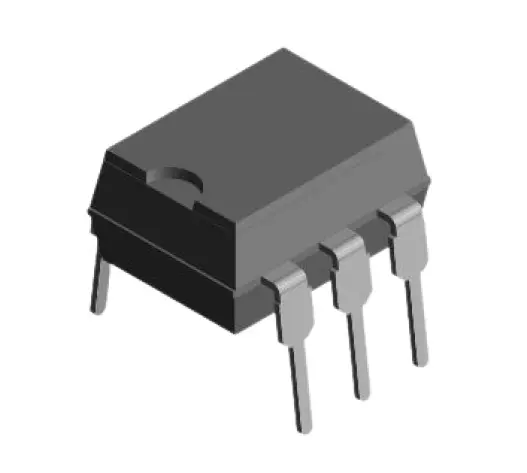 Produktfoto 1 von Vishay MOC THT Optokoppler / Phototransistor-Out, 6-Pin DIP