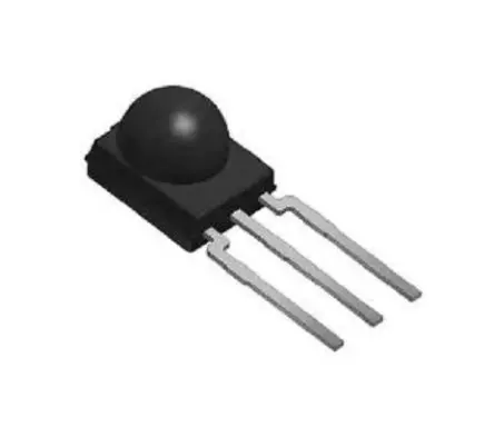 Produktfoto 1 von Vishay Infrarot-Empfänger 5.5V 2.5 V 3-Pin 38 kHz Minimold, max. Bereich 30 m Kabel 5 mA 6.35 mm 5.4mm