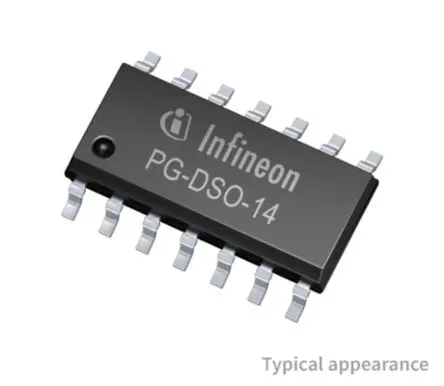 Produktfoto 1 von Infineon Gate-Treiber Gate-Treiber 2.5 A 2 14-Pin DSO-14 25 V 30 ns