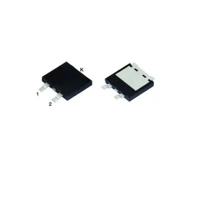 Produktfoto 1 von Vishay V60D Oberfläche Gleichrichter & Schottky-Diode Schottky-Diode 2 Paar gemeinsame Kathode, 60 V / 60 A, 2-Pin SMPD