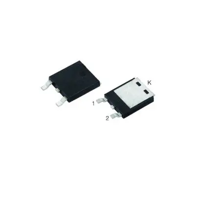 Produktfoto 1 von Vishay V20P Oberfläche Schottky Schottky-Diode Einfach, 60 V / 20 A, 3-Pin TO-252AE