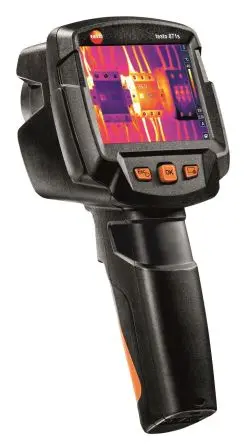 Produktfoto 1 von Testo 871s 865S Wärmebildkamera USB 2.0 Festwert 240 x 180 pixel, 650 °C / 0.1°C