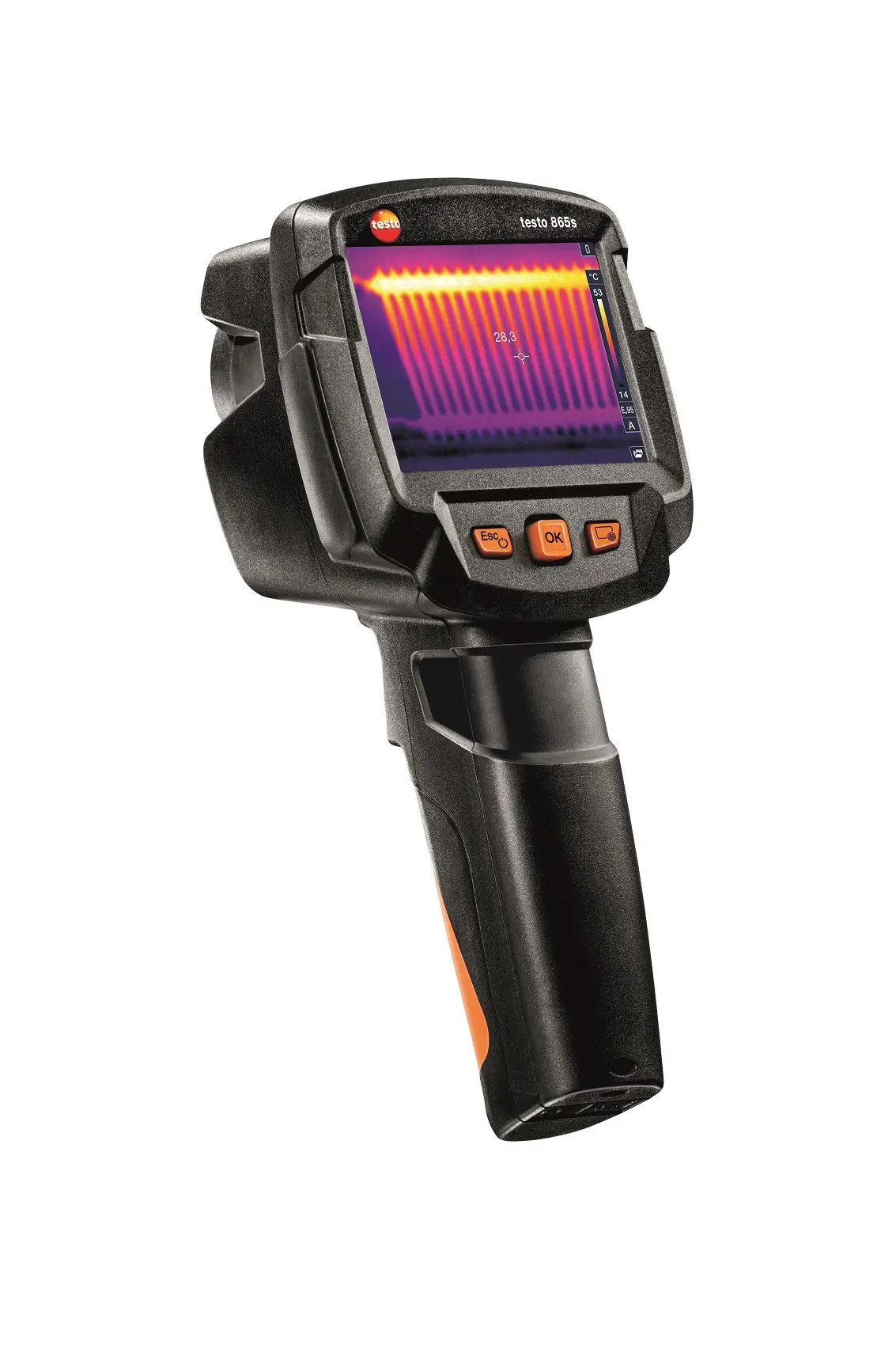 Produktfoto 1 von Testo 865s Wärmebildkamera 160 x 120Pixel, +280 °C, DKD/DAkkS-kalibriert