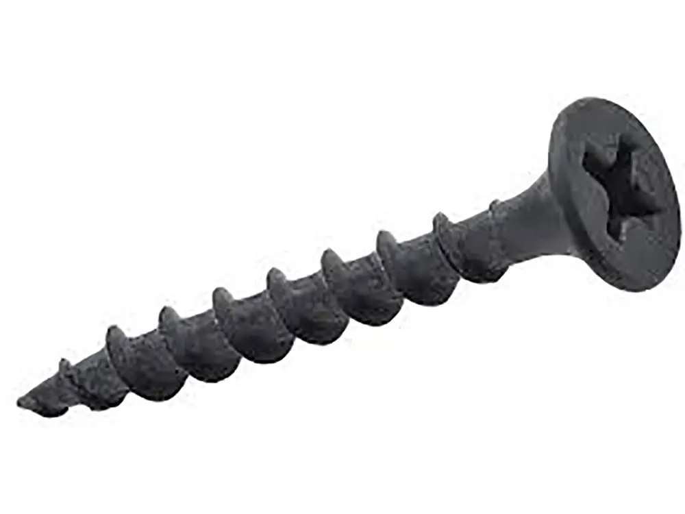 Produktfoto 1 von RS PRO Selbstbohrende Schraube Phillips Fehler Stahl Schwarz 2.5 in