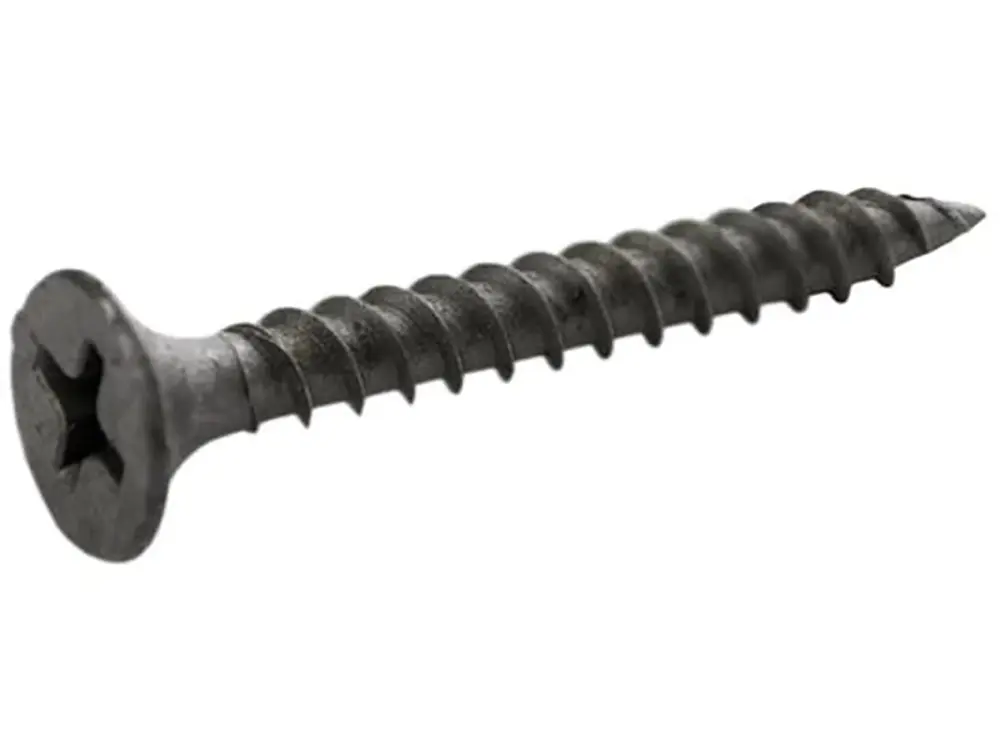 RS PRO Selbstbohrende Schraube Phillips Fehler Stahl Schwarz 4 in