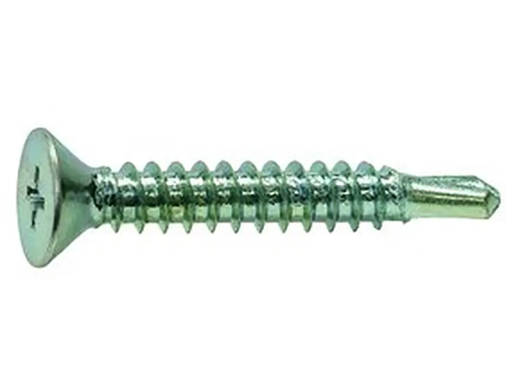 Produktfoto 1 von RS PRO Selbstbohrende Schraube Phillips Flach Stahl Verzinkt 2 in