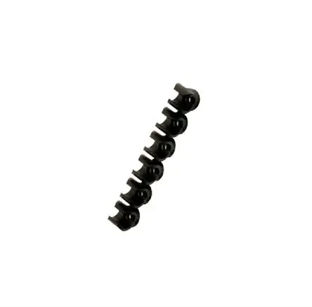 Produktfoto 1 von Legris Serie Clip Polymer Rohrclips, für 6 Rohre Ø 14 mm Außen-ø