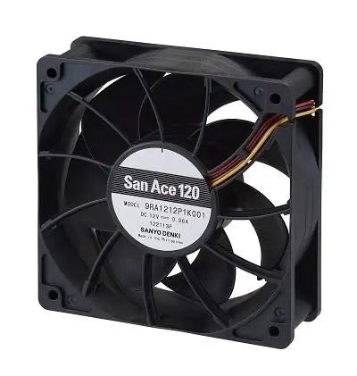 Sanyo Denki DC-Axiallüfter, 24 V dc / 11.5W, 120 x 120 x 38mm