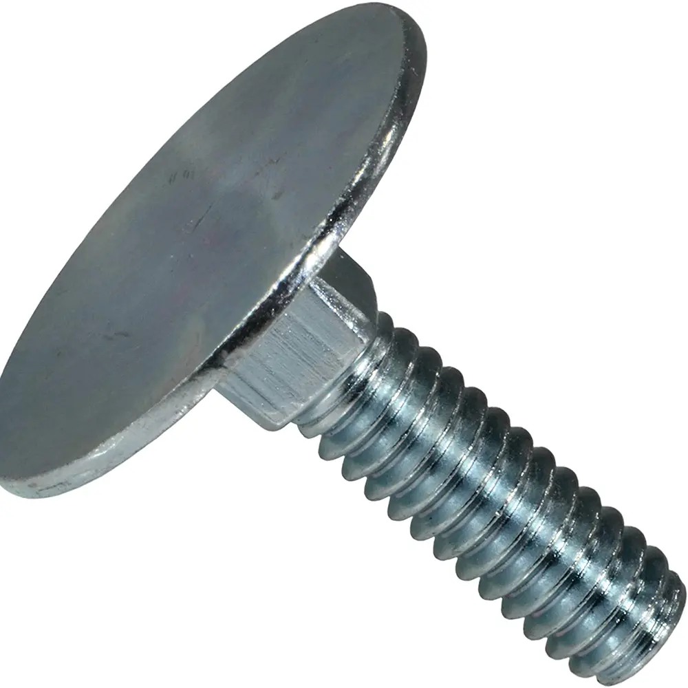 Produktfoto 1 von RS PRO Tellerschraube Güte A Stahl Verzinkt x 1 in x 25.4 mm