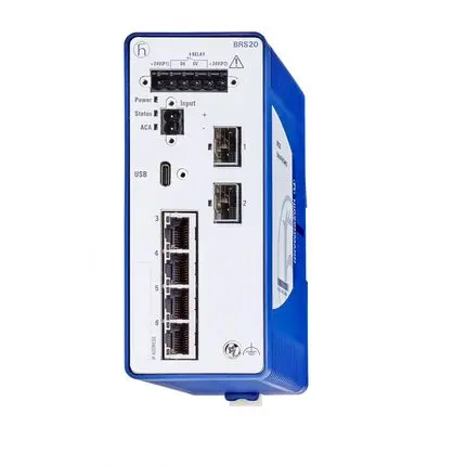 Produktfoto 1 von Hirschmann Ethernet-Switch 6-Port Managed Switch 100Mbit/s