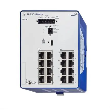 Produktfoto 1 von Hirschmann Ethernet-Switch 16-Port Managed 100Mbit/s