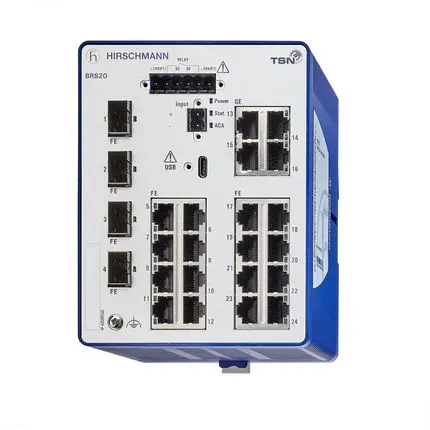 Produktfoto 1 von Hirschmann Ethernet-Switch 24-Port Managed Switch 100Mbit/s