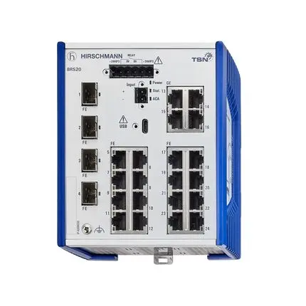 Produktfoto 1 von Hirschmann Ethernet-Switch 24-Port Managed Switch